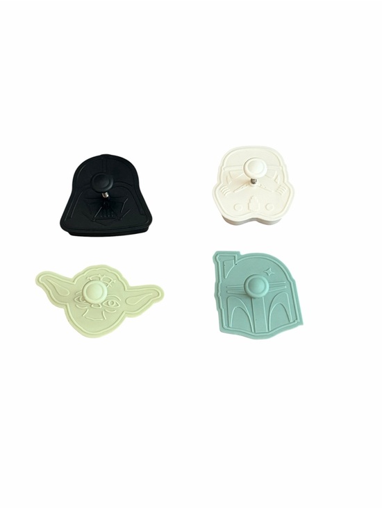 Williams Sonoma Other - Star Wars Cookie Cutters Set of 4 Darth Vader Yoda Boba Fett Stormtrooper
